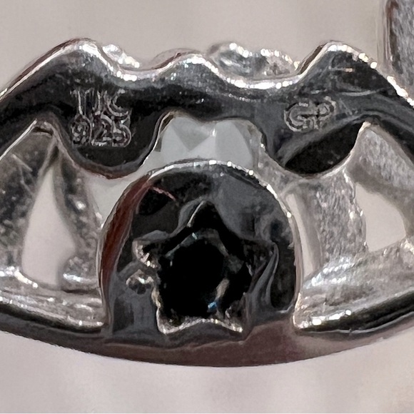 MOM Multigemstone 14K YG Sterling Silver Eternity Pendant Necklace - Picture 11 of 13